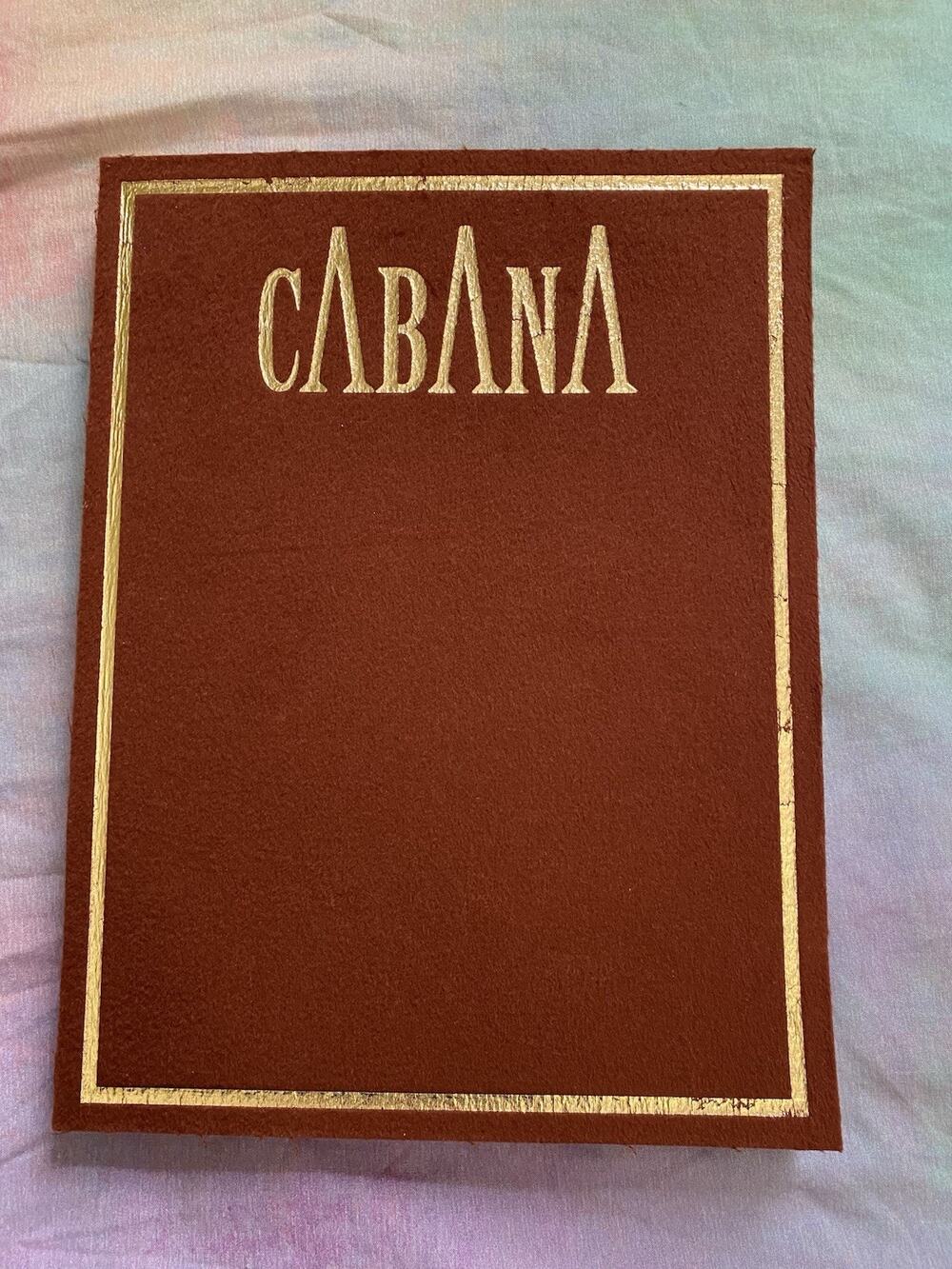 Cabana Magazine 2023 #19 MAGICIANS ISSUE Loro Piana Cover Brown Felt w/ Insert